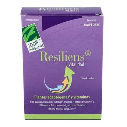 RESILIENS VITALIDAD 60CAP 100% NATURAL