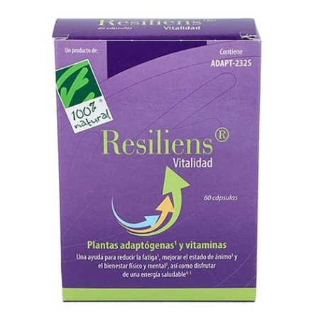 RESILIENS VITALIDAD 60CAP 100% NATURAL