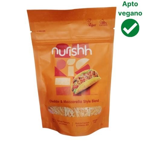 NURISHH RALLADO TEX MEX CHEDDAR Y MOZARELLA