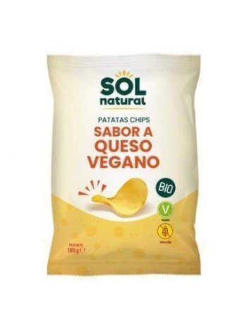 PATATAS FRITAS QUESO VEGANO 100GR BIO SOL NATURAL