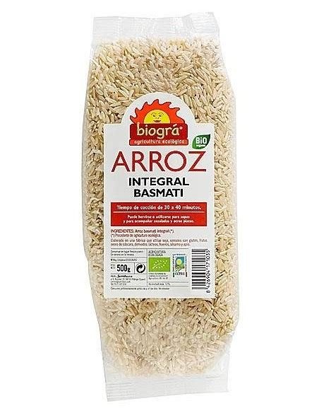 ARROZ BASMATI INTEGRAL BIO 500GR ICBIO