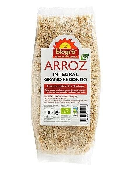 ARROZ REDONDO INTEGRAL BIO 500GR ICBIO
