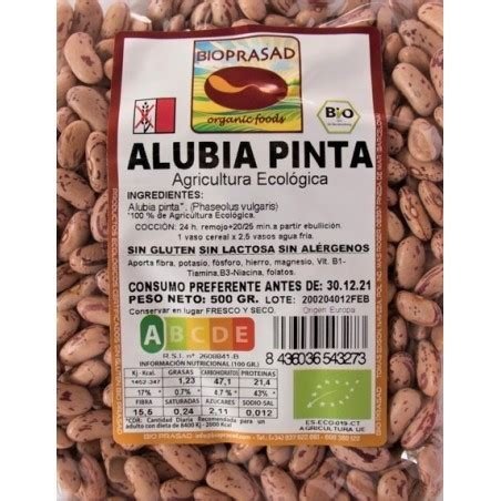 ALUBIA PINTA BIO 500GR ICBIO