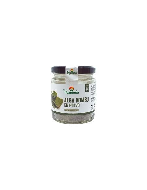 ALGA KOMBU EN POLVO 80G VEGETALIA
