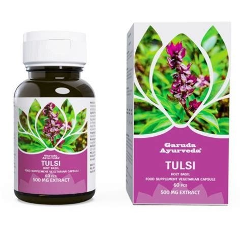 TULSI 60 CAPSULAS GARUDA AYURVEDA