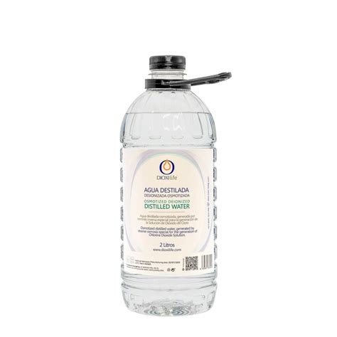 AGUA DESTILADA DESIONIZADA 2L DIOXLIFE