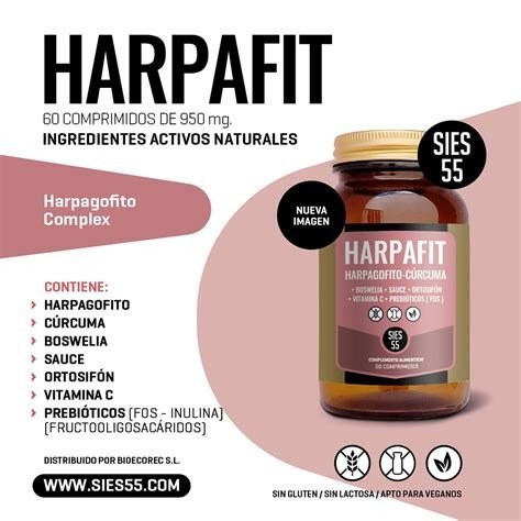 HARPAFIT 30 COMPRIMIDOS SIES 55