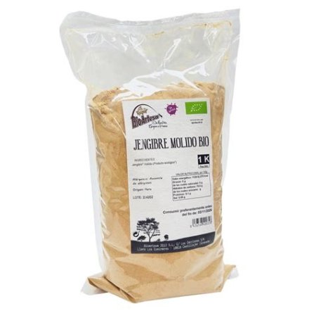 JENGIBRE MOLIDO BIO 1 KG BIOARTESA