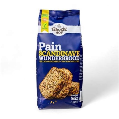 MEZCLA PAN CON SEMILLAS SIN GLUTEN 600G BAUCK HOF