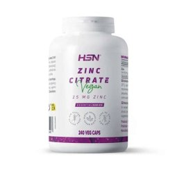 CITRATO DE ZINC 25MG 240 CAPSULAS HSN