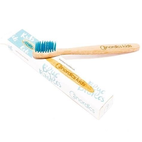 NORDICS CEPILLO DIENTES BAMBU INFANTIL AZUL NORDICS