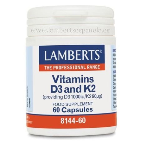 VITAMINA D3 Y K2 60 LAMBERTS
