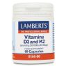 VITAMINA D3 Y K2 60 LAMBERTS