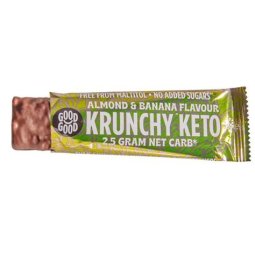 BARRITAS KETO ALMENDRAS-BANANA 35G GOOD GOOD