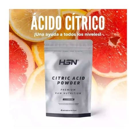 ACIDO CITRICO EN POLVO 500G HSN