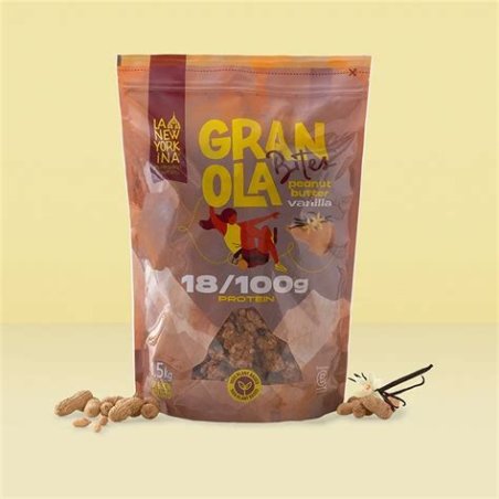 GRANOLA PEANUT BUTTER VAINILLA 275G LA NEW YORKINA