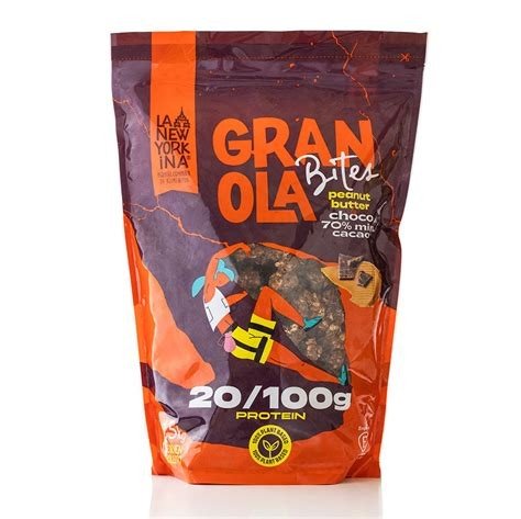 GRANOLA PEANUT BUTTER CHOCO 70% 275G LA NEW YORKINA