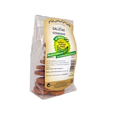 GALLETAS GOMERAS 140G NIVARINA