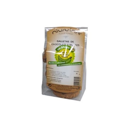 GALLETAS CHOCO NUECES 140 G NIVARINA