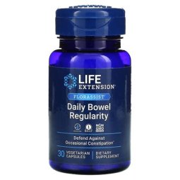 DAILY BOWEL REGULARITY 30 CAPSULAS LIFE EXTENSION