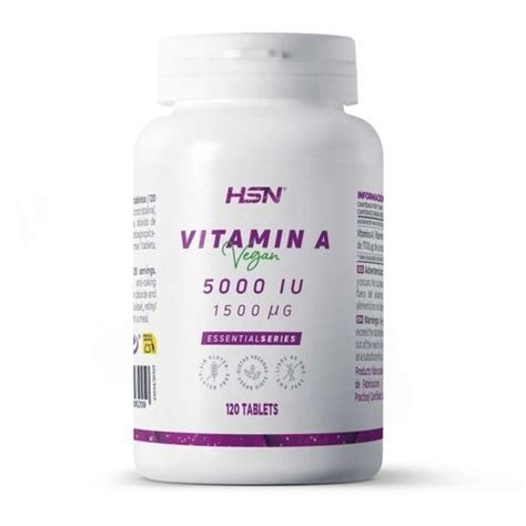 VITAMINA A 5000 UI 120 TABLETS HSN