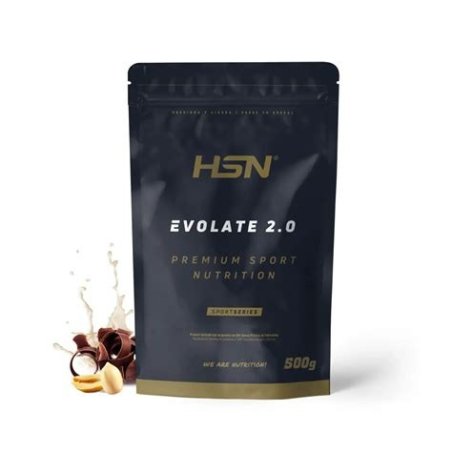 EVOLATE 2.0 PROTEINA AISLADA CHOCOLATE Y CACAHUETE 500G HSN