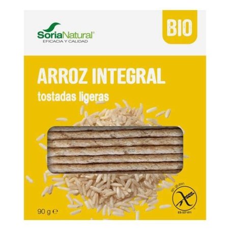 TOSTADAS DE ARROZ INTEGRAL 25 UDS SORIA NATURAL