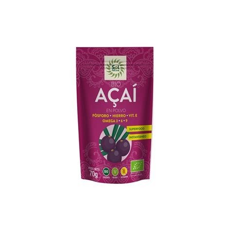 ACAI BIO EN POLVO 70G NATURVIDA