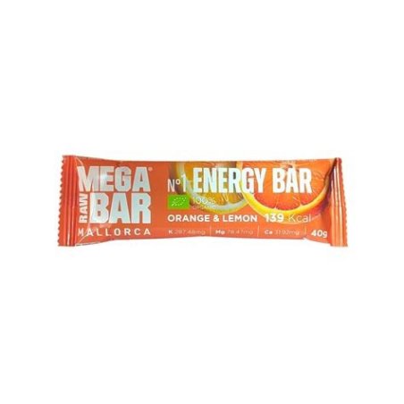 BARRITA MEGA BAR ENERGY NARANJA Y LIMON 40G
