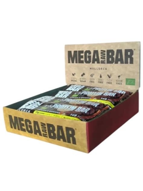 Barrita mega bar protein banana y cacao 40g