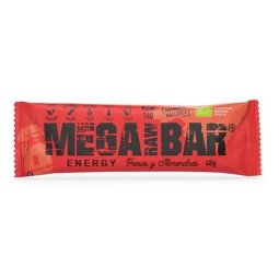 Barrita mega bar energy fresa y almendra 40g