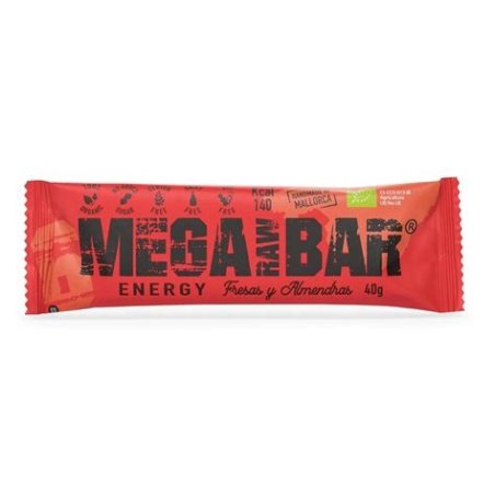 Barrita mega bar energy fresa y almendra 40g