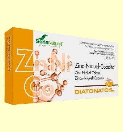 ZINC NIQUEL COBALTO DIATONATO 5.2 28AMP SORIA NATURAL