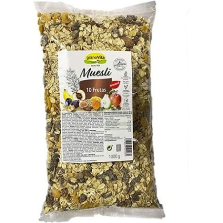 MUESLI 10 FRUTAS S/A 1KG GRANO VITA