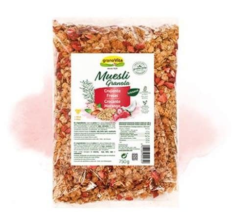 MUESLI FRESAS 750 GR GRANOVITA