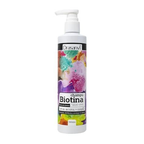 CHAMPU BIOTINA+ALOE 300ML TODO TIPO DE CABELLOS DRASANVI