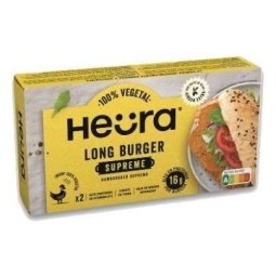 LONG BURGER SUPREME 210G HEURA