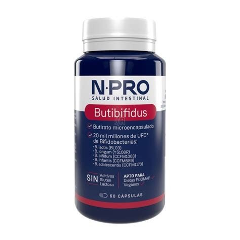 MIBIOTA BUTIBIFIDUS 60 CAPSULAS NPRO