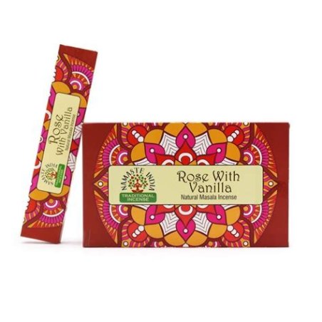 ROSA CON VAINILLA 15GR NAMASTE INDIA
