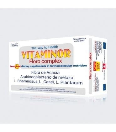 FLORO COMPLEX VITAMINOR 60 CAPSULAS