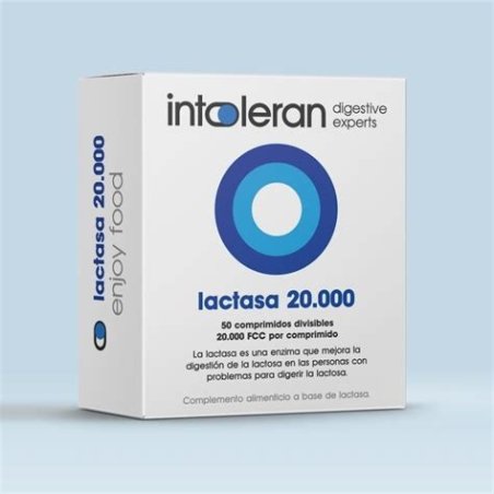 INTOLERAN LACTASA 20.000 50COMP. INTOLERAN