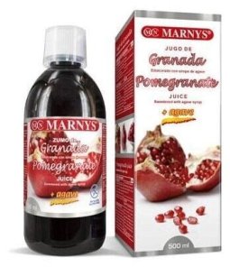JUGO DE GRANADA CON AGAVE 500 ML MARNYS