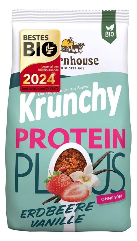 KRUNCHY PROTEIN PLUS 325G BARNHOUSE