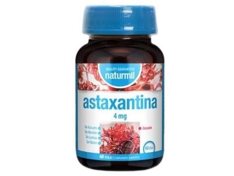 ASTAXANTINA 4MG 60 PERLAS NATURMIL