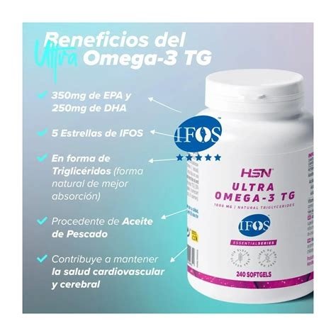ULTRA OMEGA 3 TG 30 PERLAS HSN