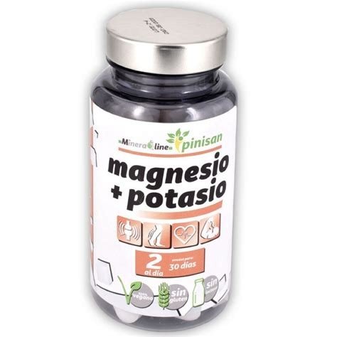MAGNESIO + POTASIO 60 CAP PINISAN