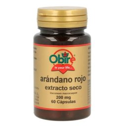 ARANDANO ROJO 200 MG 60 CAPSULAS OBIRE