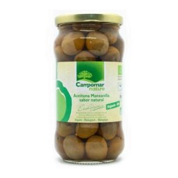OLIVA MANZANILLA ENTERA SABOR NATURAL 350G CAMPOMAR