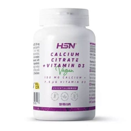 CITRATO DE CALCIO + VITAMINA D3 120 CAPS HSN