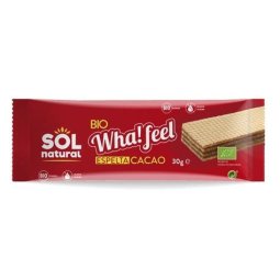 WHA!FEEL ESPELTA CACAO 30G SOL NATURAL
